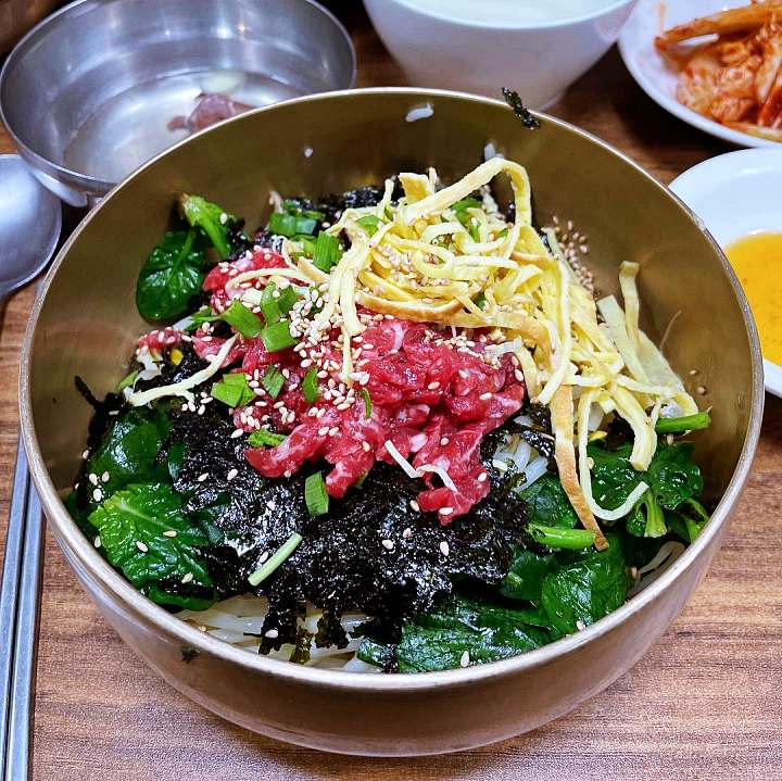 6시내고향 전남 함평 육회 비빔밥 90년 노포 고향정가게 고향노포 생고기 육회낙지비빔밥 요리 맛집 오늘 방송 추천