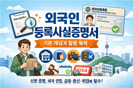 외국인 등록사실증명서 발급