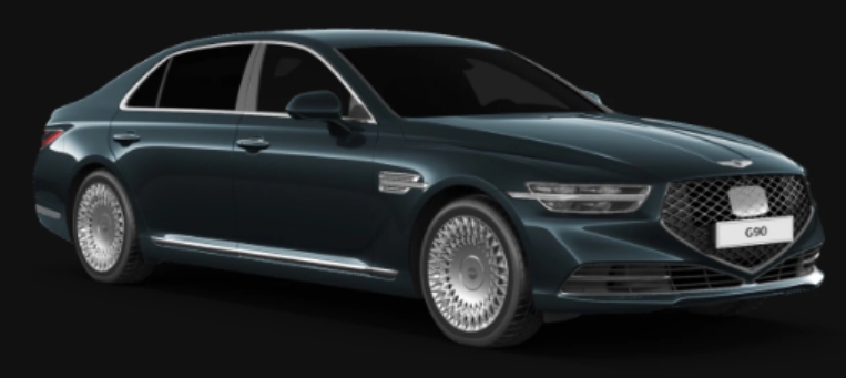 G90 색상코드 태즈먼 블루( 색상코드 : URA)