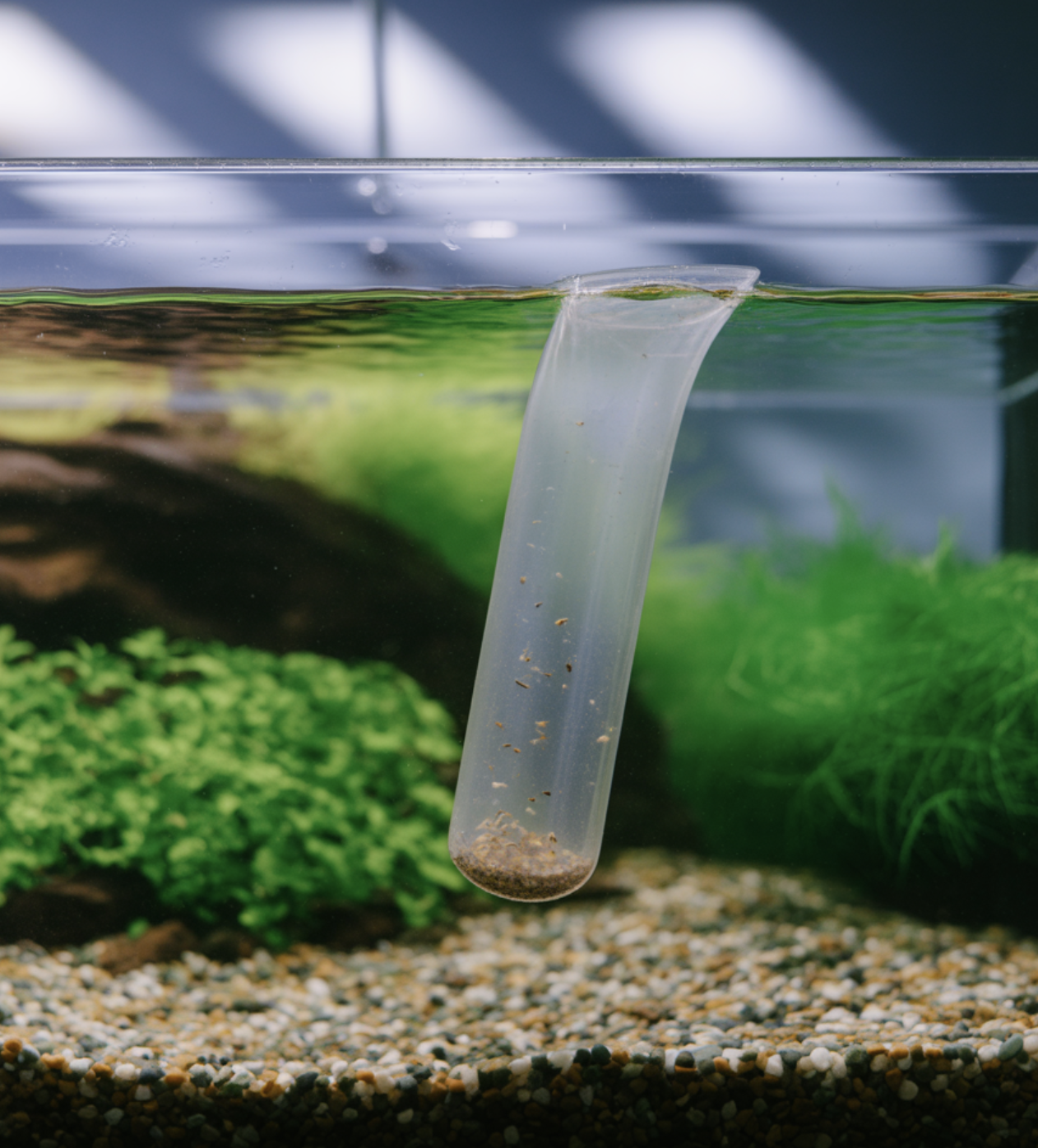 수질 관리 - 금붕어는 물을 많이 더럽혀요