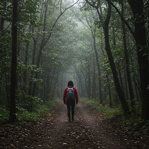 주니퍼 베리의 식물학적 특성과 원산지를 묘사한 이미지