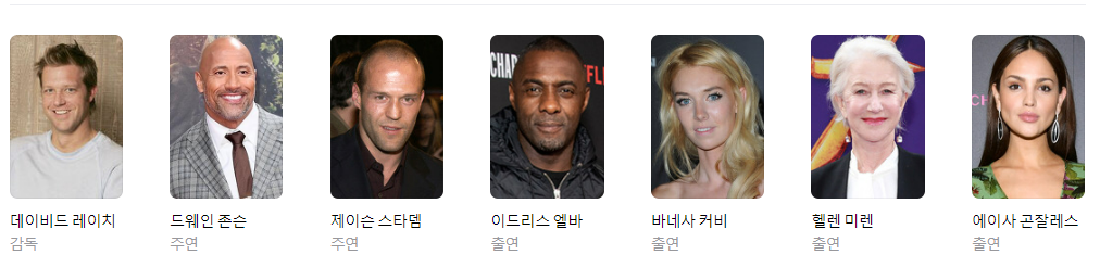 출연진