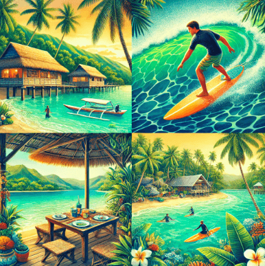 시아르가오 인기코스