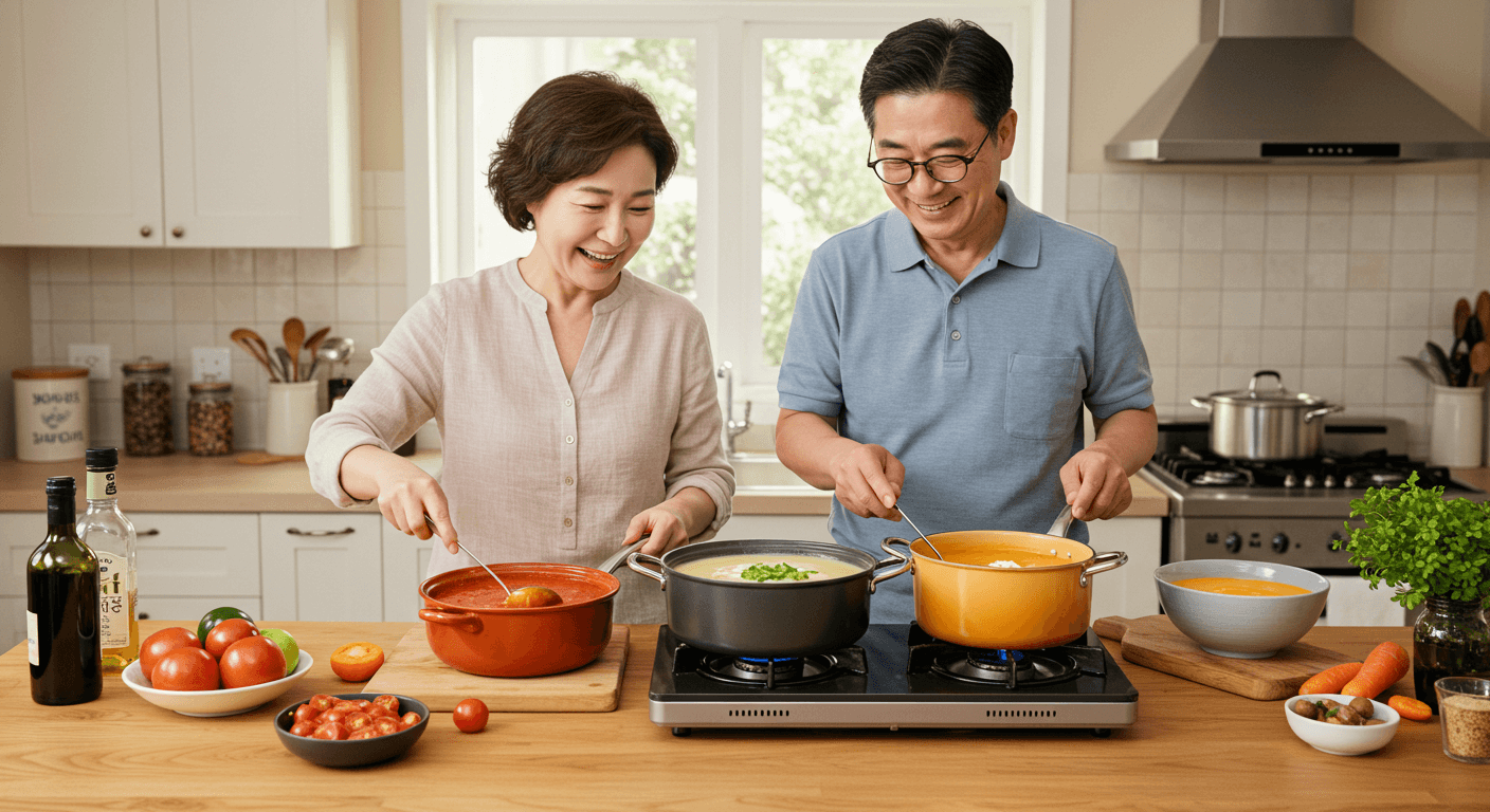 집에서 만들어 먹고 싶은 스프 레시피 5 가지 모음