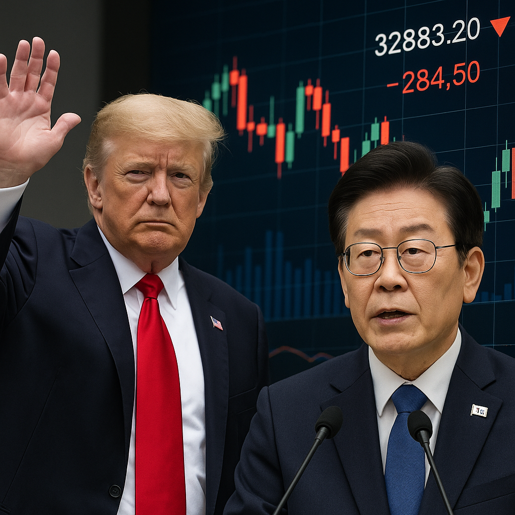 트럼프 조기귀국 한미정상회담 취소 가능성 관련 사진