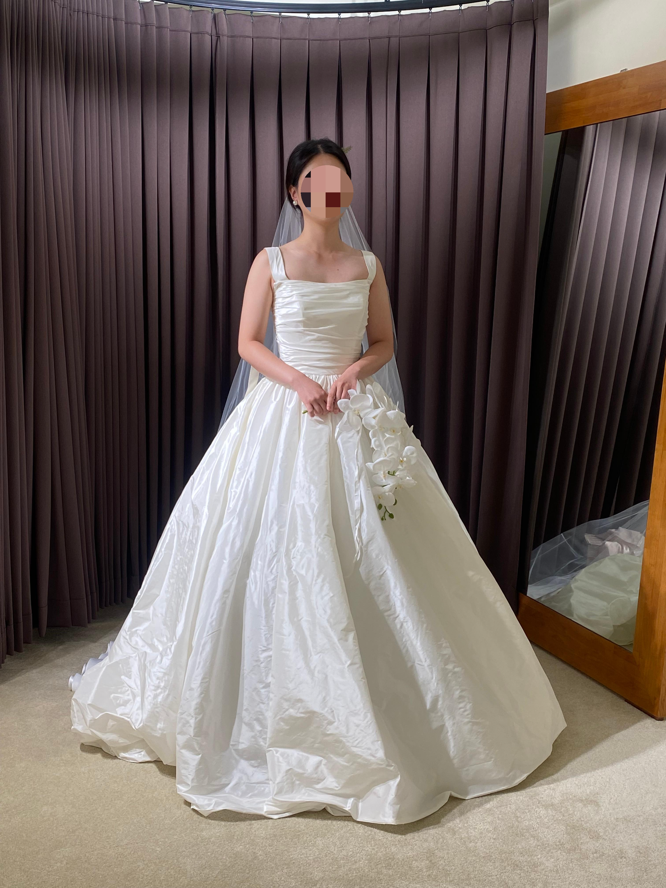 크리아뜰리에 본식 드레스투어 후기 촬영가능 야외촬영드레스 실크드레스