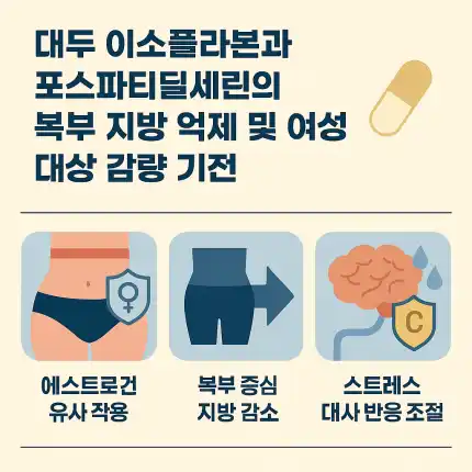 대두이소플라본과 포스파티딜세린