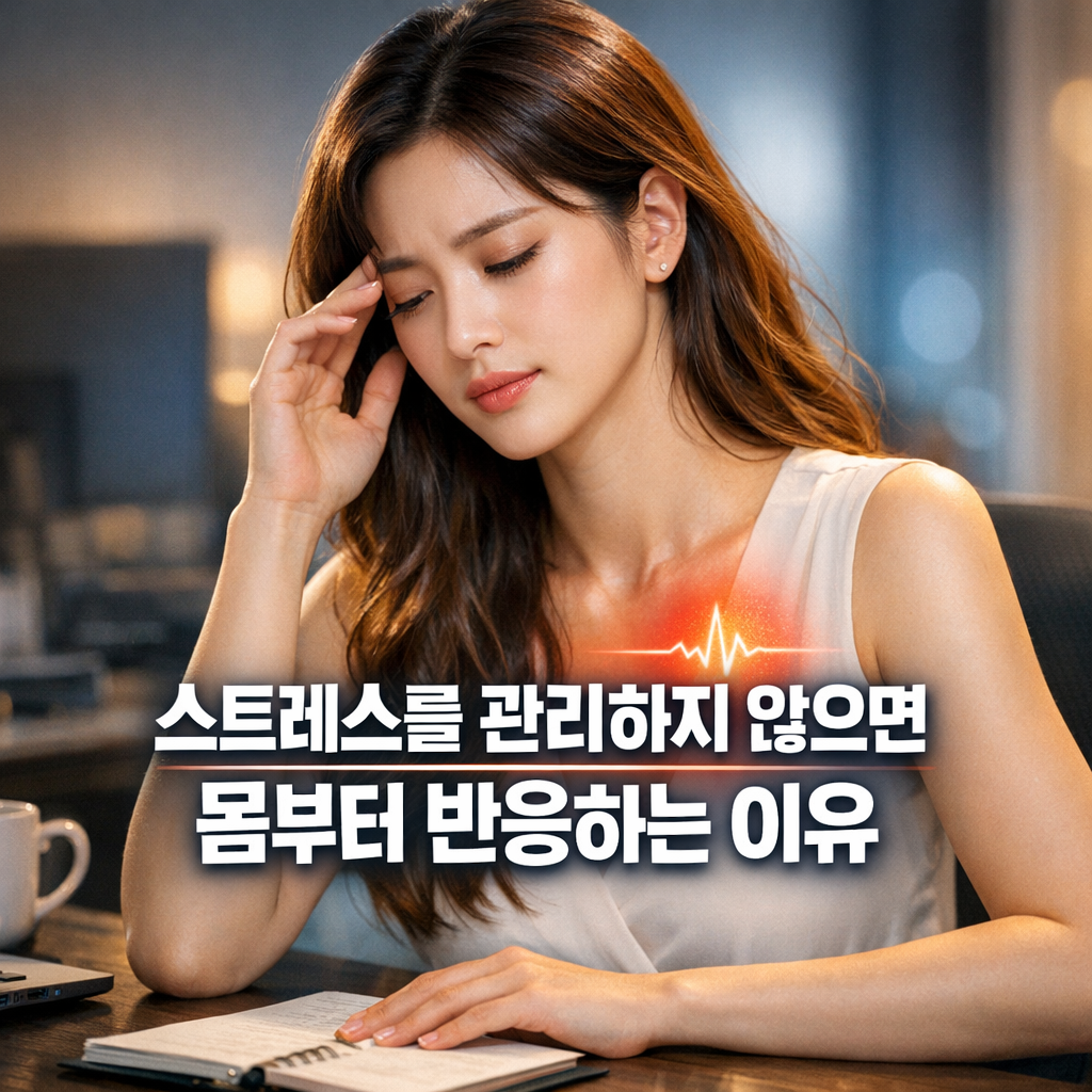 스트레스 방치하면 몸이 먼저 망가지는 패턴