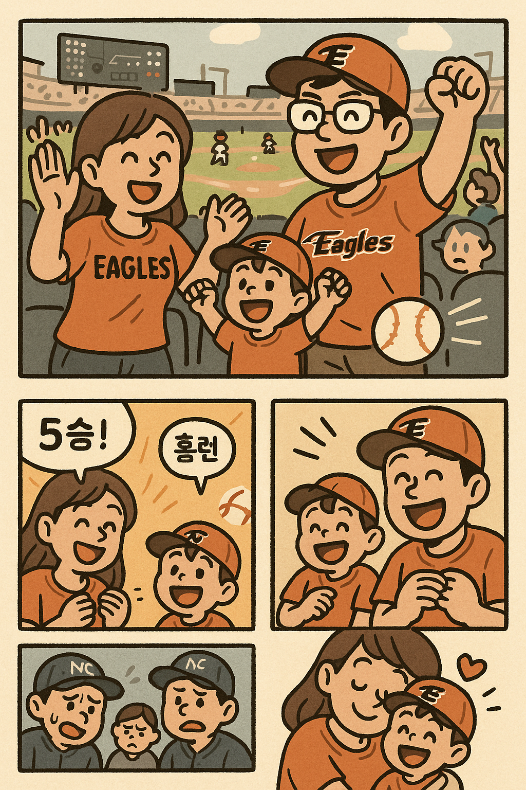 류현진 삼진 잡는 장면에 엄마도 "우와~!