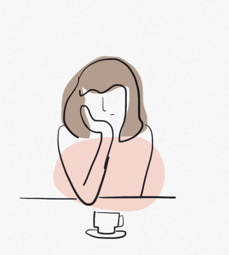 우울증 여성