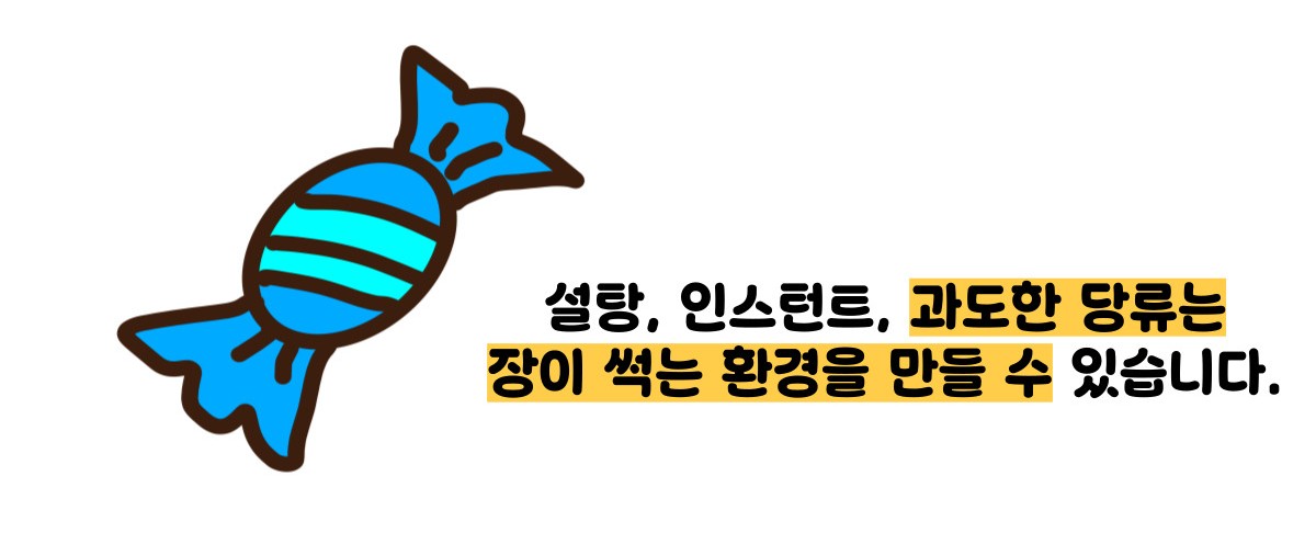 방귀 냄새가 심한 이유