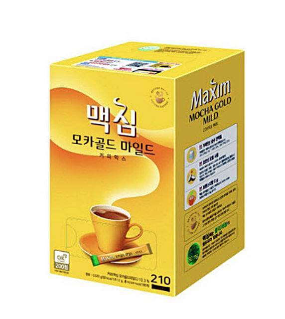 맥심-모카골드-실리콘-리콜-제품-외관-모습