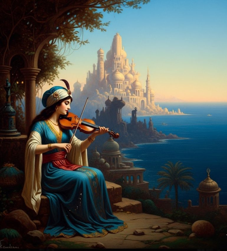 림스키코르사코프의 《세헤라자데》관련 그림