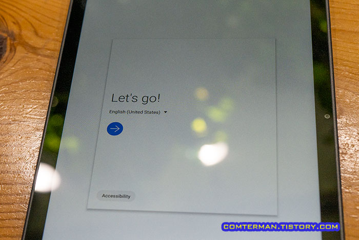갤럭시탭A7 2020 미국판 초기설정