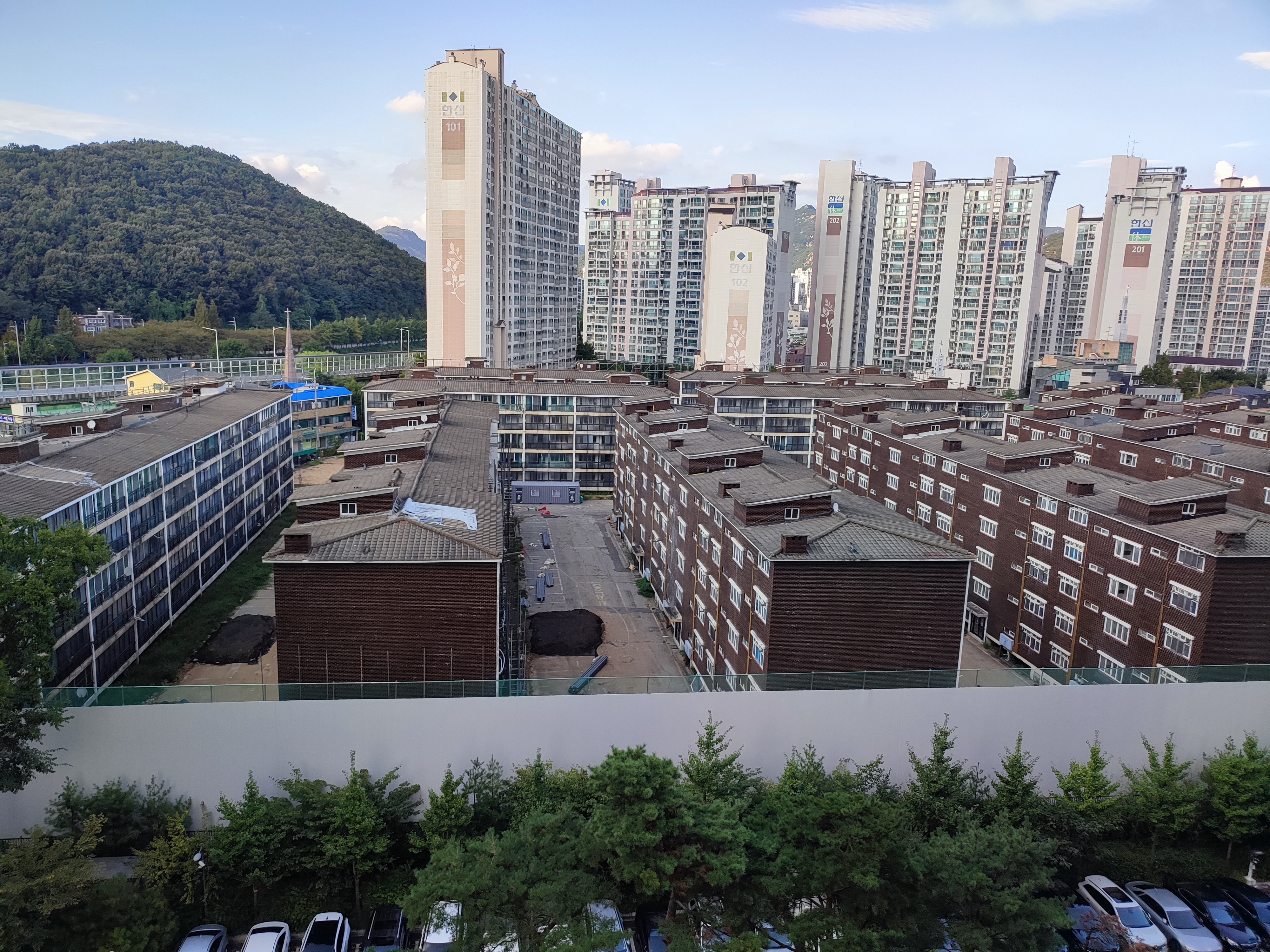 박달동 신한아파트 재건축 현장 사진 2024/09/18