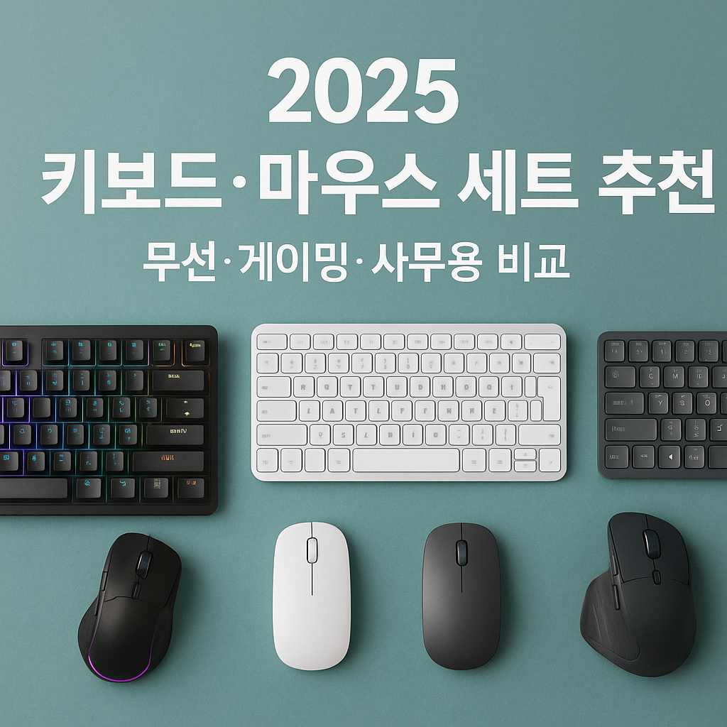 2025 키보드·마우스 세트 추천
