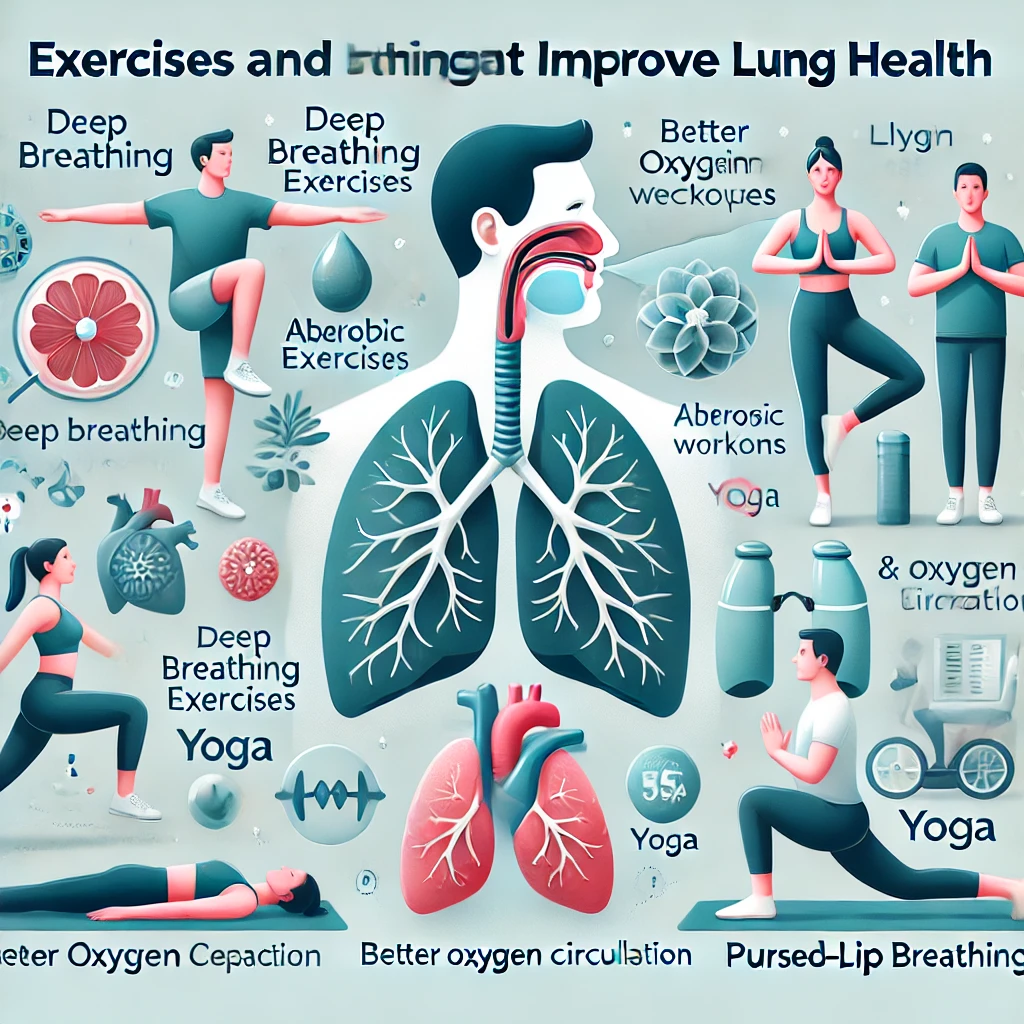 "폐 건강을 향상시키는 운동과 호흡법"