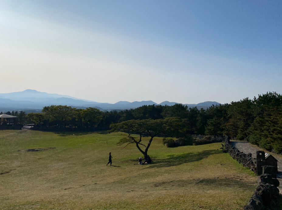 산굼부리 주변 자연경관