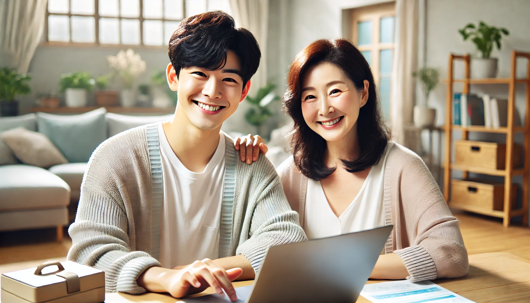 정부 복지혜택도 소개하고 받으며 즐거워하는 사람들