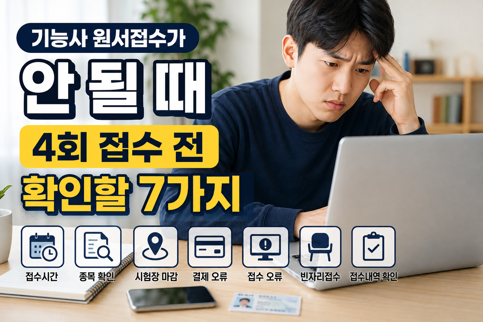 기능사 4회 접수 전 이것만은 기억하세요