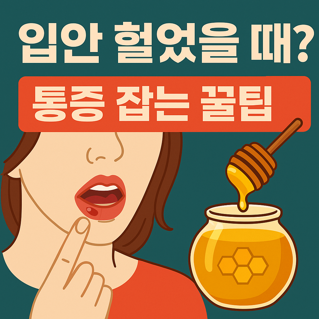 입안 헐었을 때