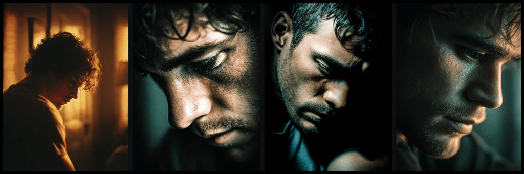 dramatic lighting와 감성을 담은 이미지 예시 Midjourney