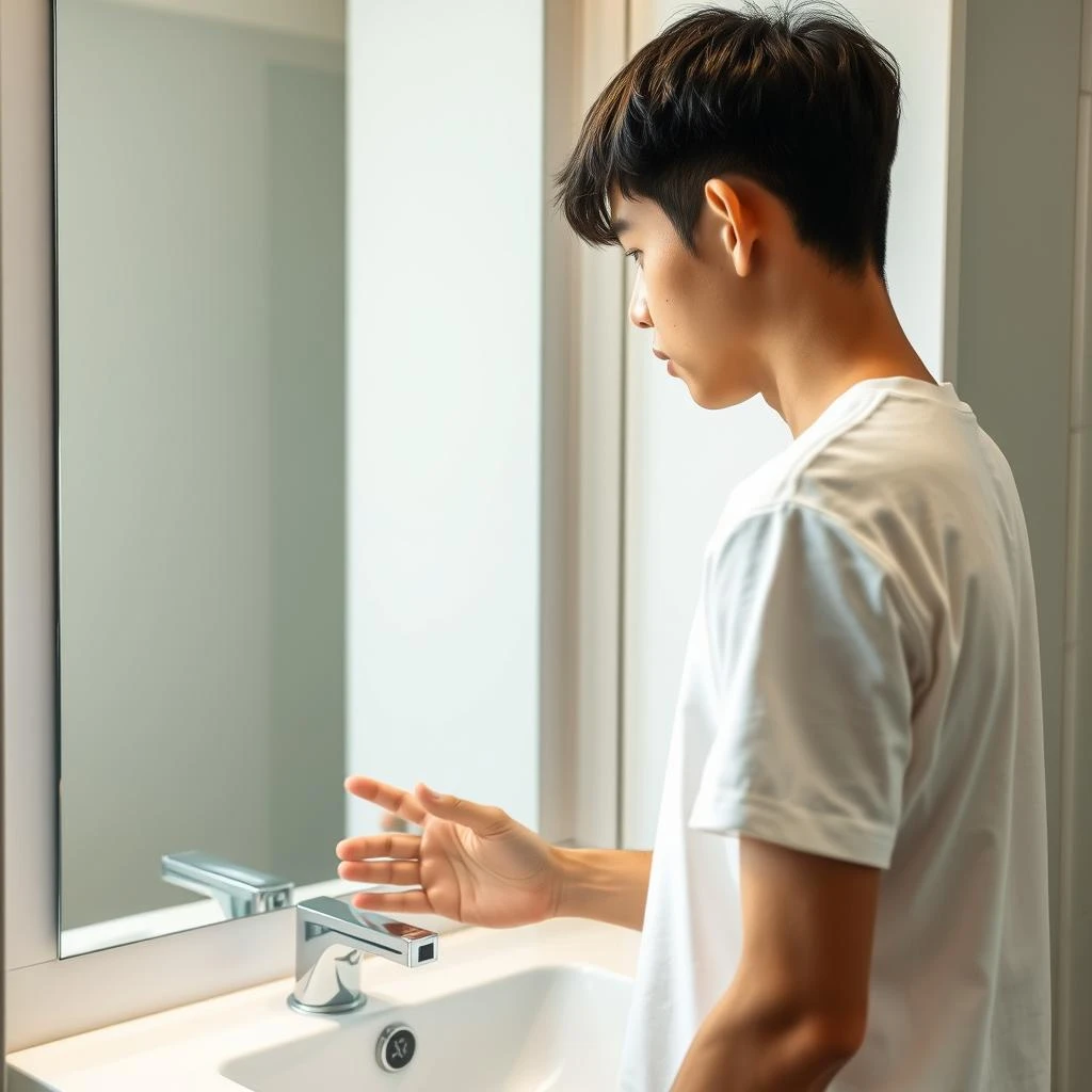 사춘기 남자아이 피부 트러블 줄이는 ..