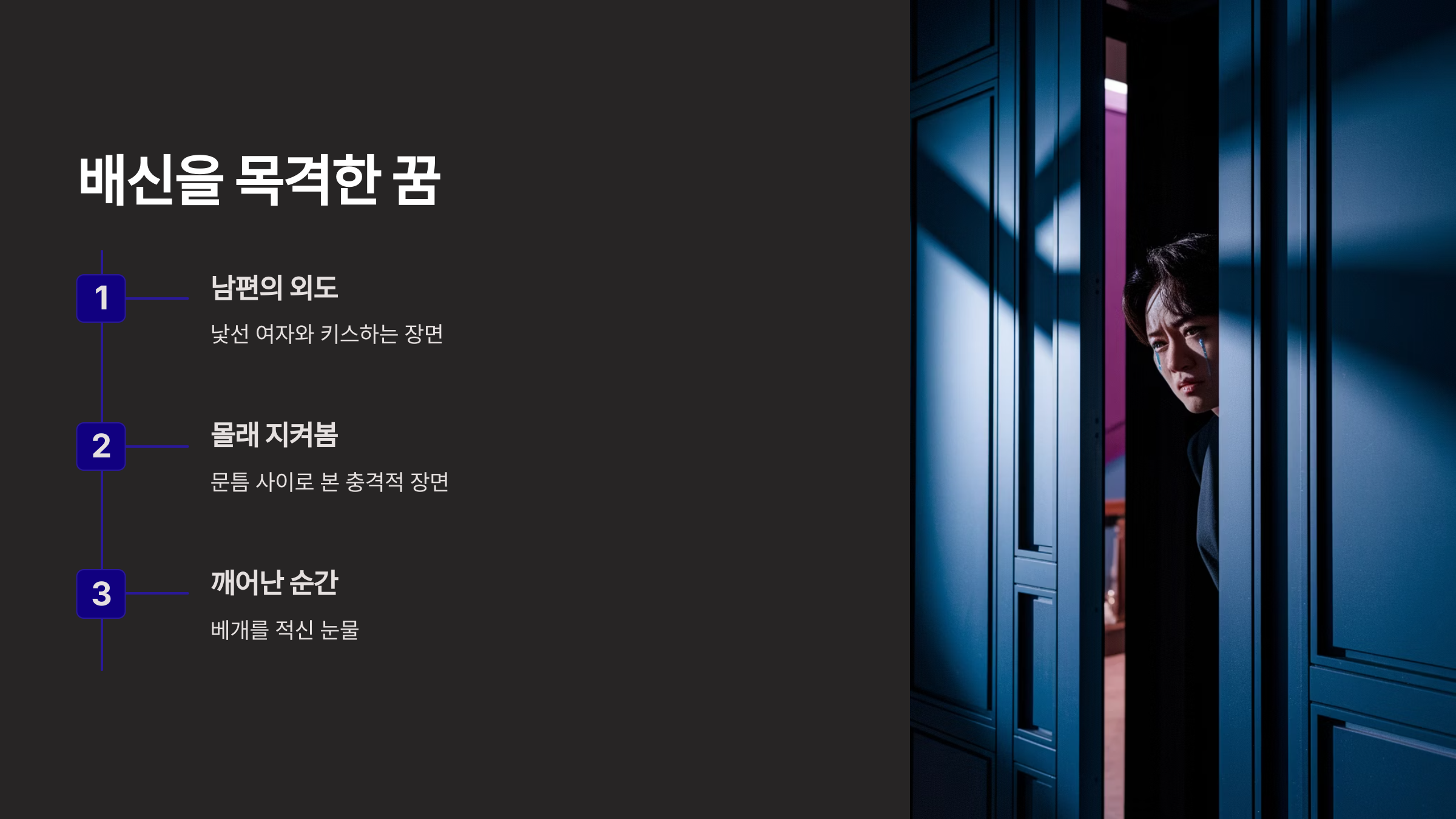 배신을 목격한 꿈