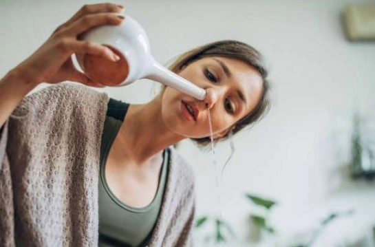 비염 코세척 방법 4단계