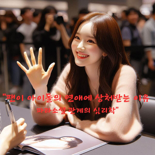 파라소셜 관계
아이돌 연애 심리
팬덤 심리학
연예인과 팬의 관계
인지 부조화
아이돌 팬심
감정 전이
자기 정체성 심리
애착 이론
심리학 블로그