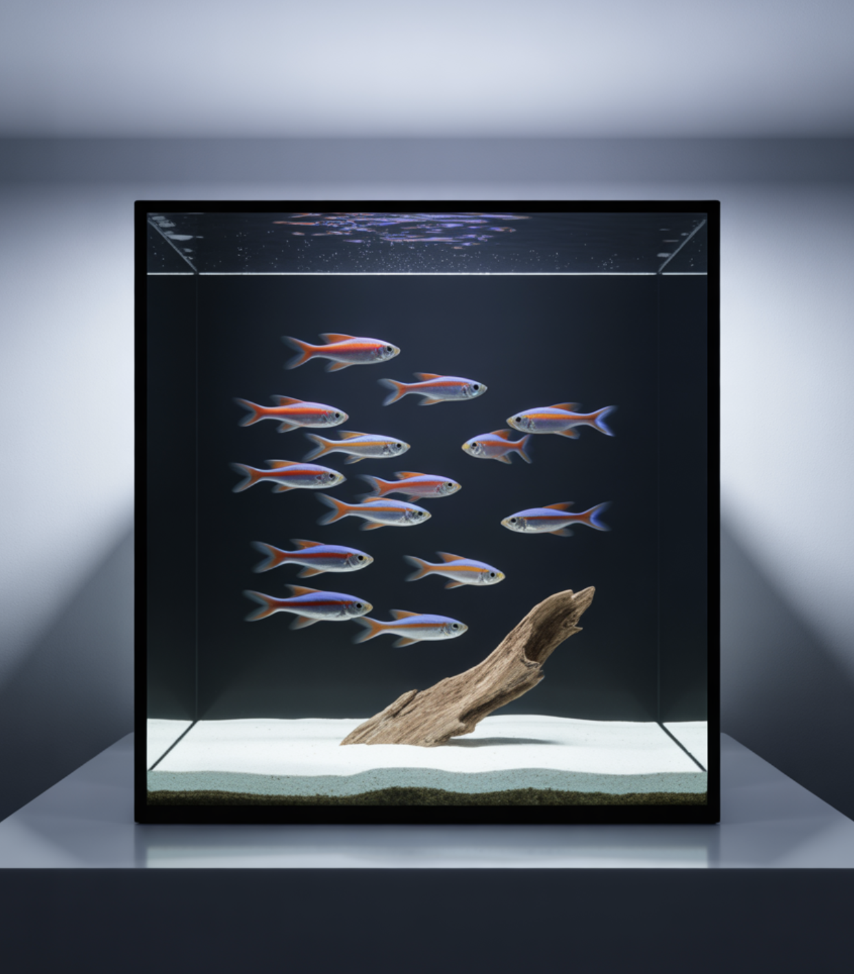 어항 - &amp;#39;운동장&amp;#39;이 좁으면 스트레스 받아요