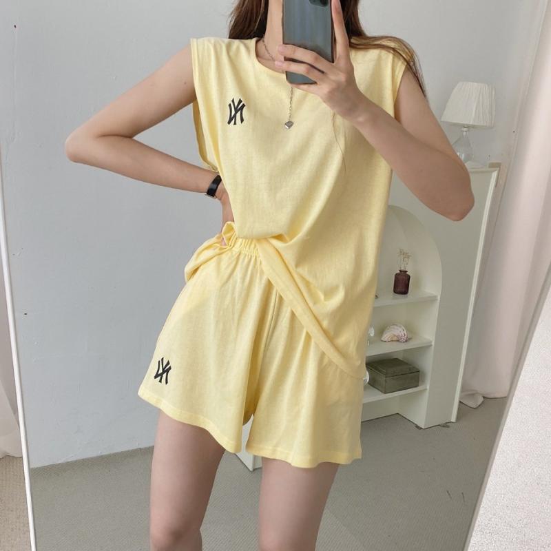 여름트레이닝세트 나시반바지세트 민소매츄리닝세트