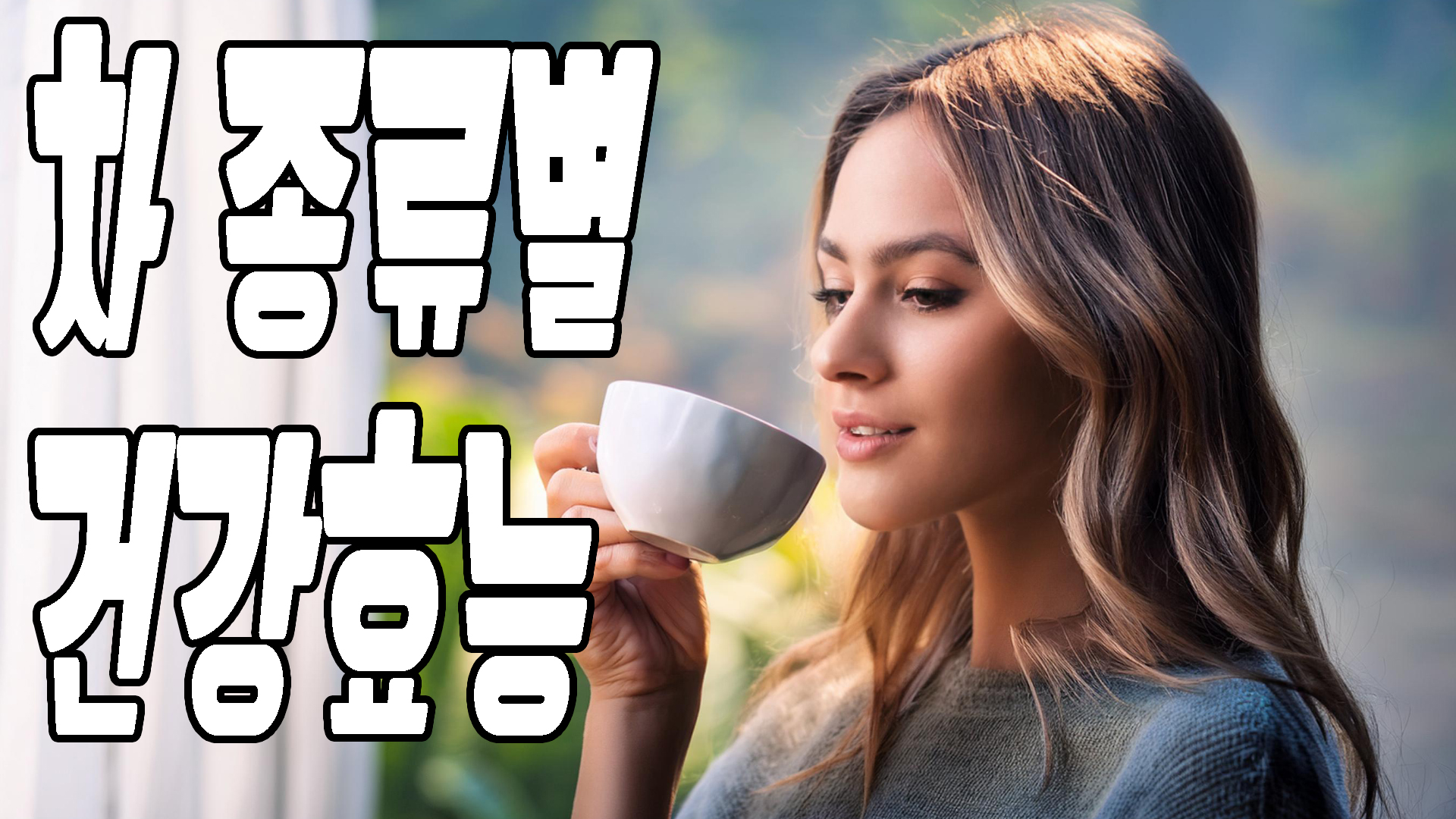 차 종류별 건강 효능