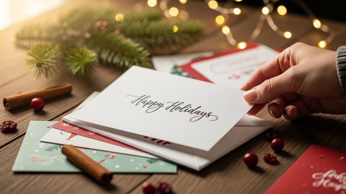 연말 카드 인사말