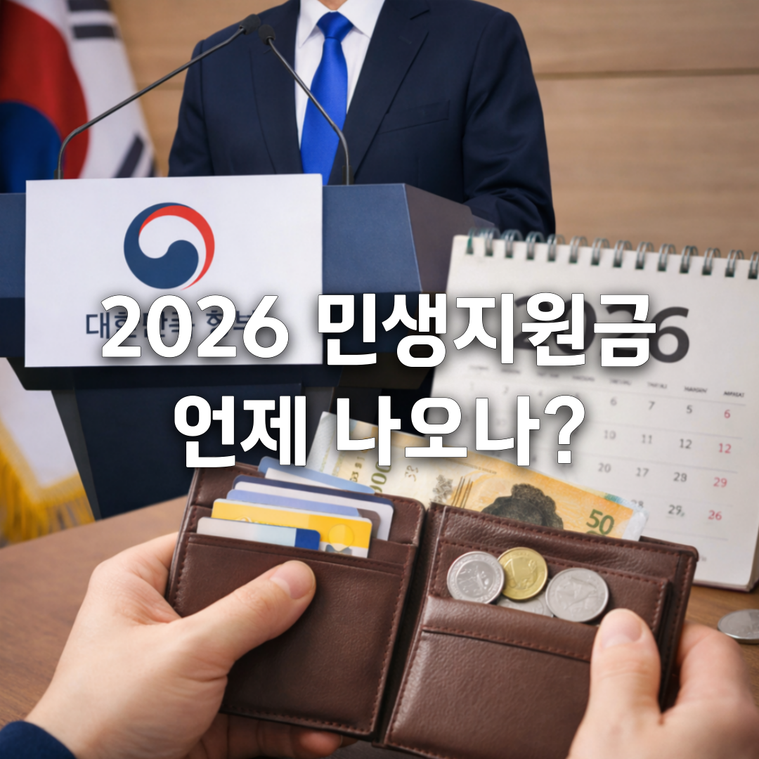 2026 민생지원금 언제 나오나💸 3차 지급 가능성·대상·신청 기준 정리