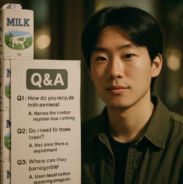 우유팩 재활용품으로 만들기, 튼튼한 수납함과 필통 만드는 비법 대공개