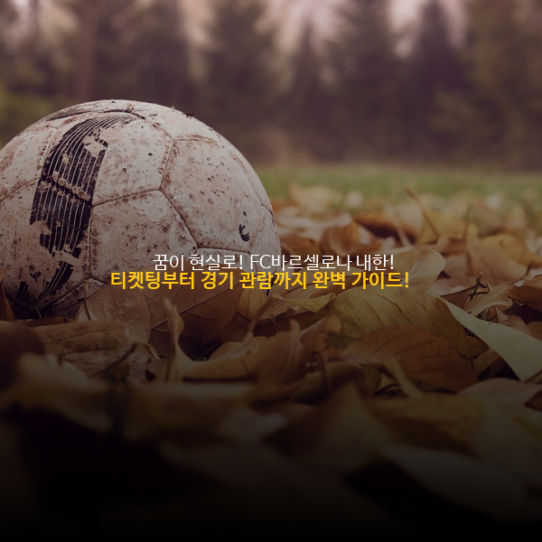 ⚽ 꿈이 현실로! FC바르셀로나 내한! 티켓팅부터 경기 관람까지 완벽 가이드! 💙❤️