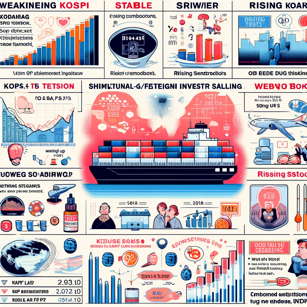 2025년 04월 24일 목요일 - 조선·유통 업종 강세 주도한 혼조장세