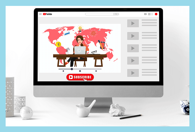 유튜브-영상-일러스트