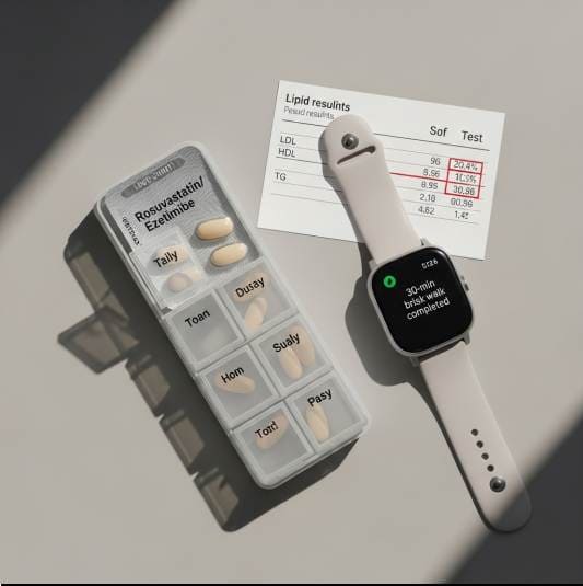 로바젯정 활용법과 콜레스테롤 관리