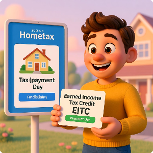 2025 근로장려금 지급일 이미지