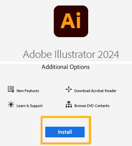 일러스트 2024 크랙 인스톨 사진