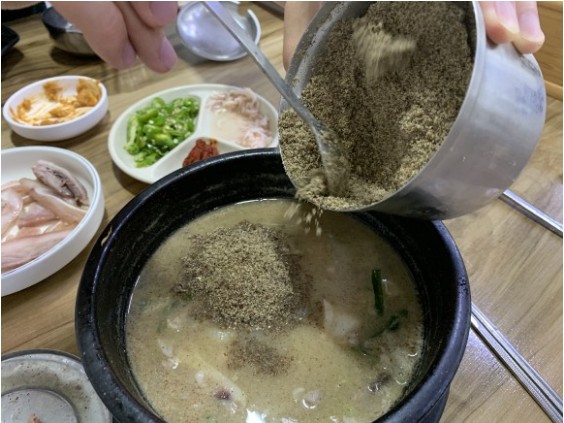 들깨가루-효능