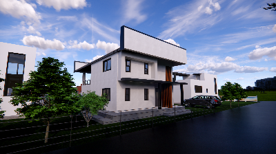 전원주택 조감도