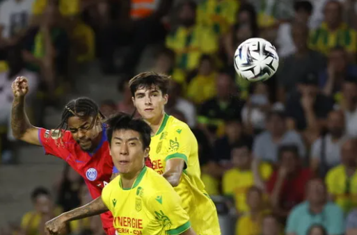 PSG vs 낭트 경기 : 이강인 , 권혁규 선발 출전 : 코리안 더비