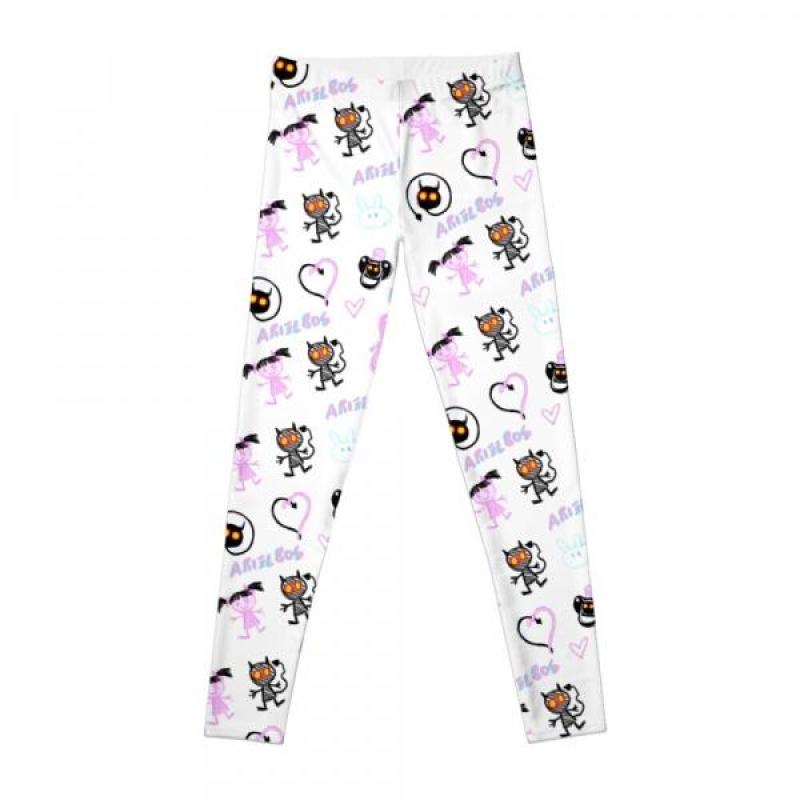 DD & LG White Leggings sports pants Sports female