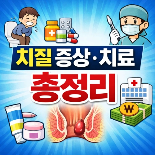 치질 증상부터 약·자가치료·수술 비용 썸네일