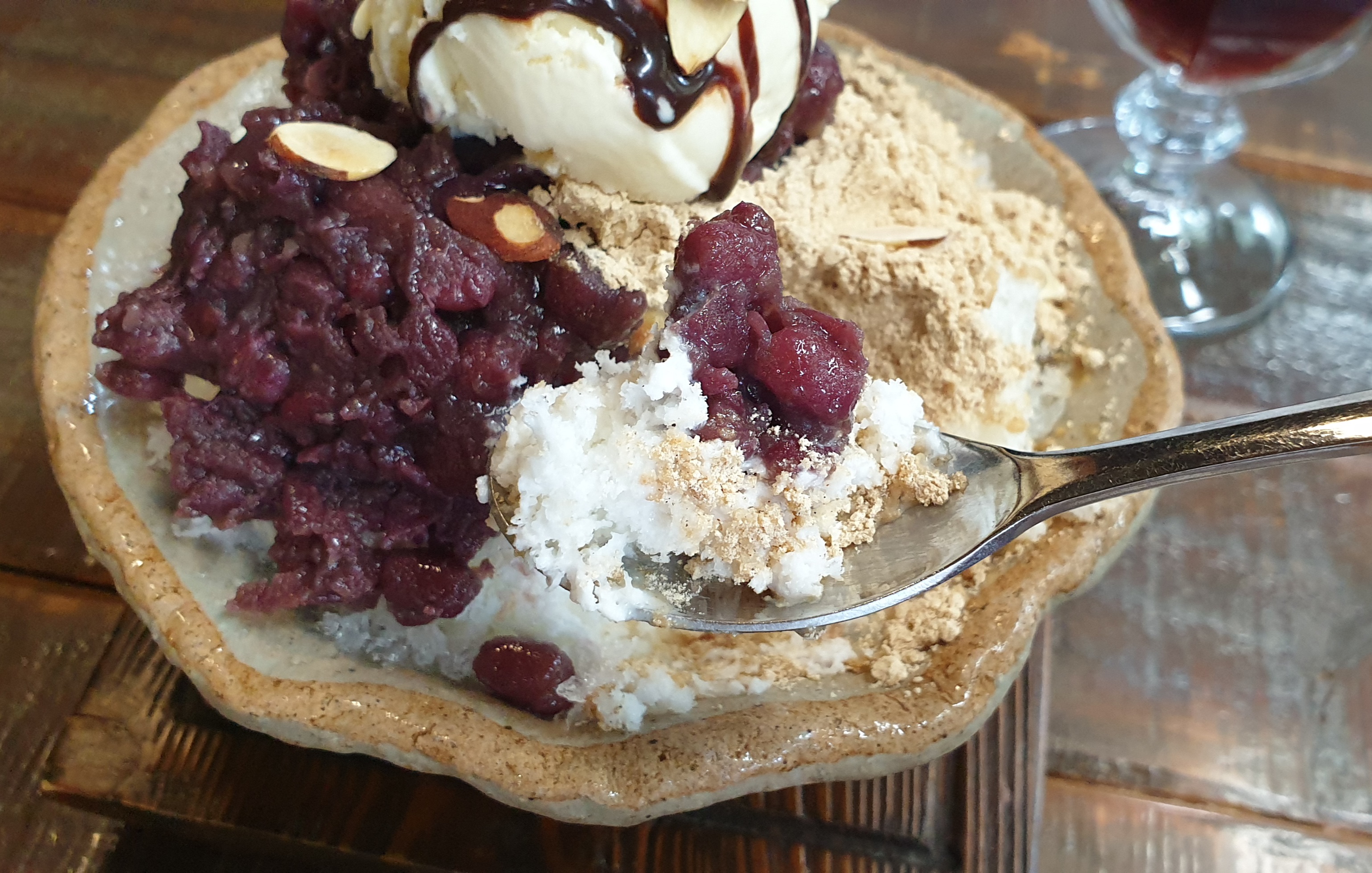 유기농 수제 팥빙수