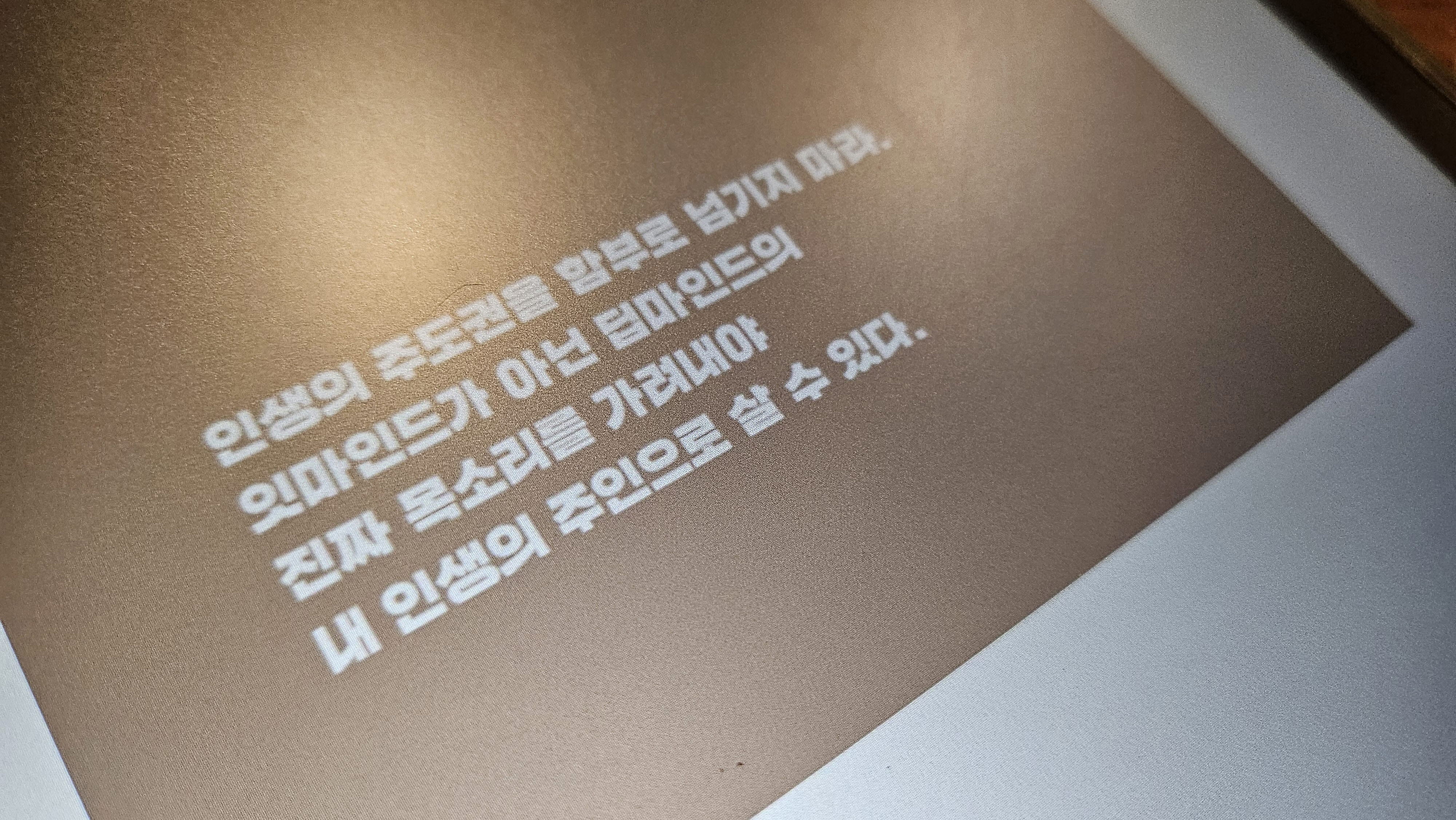 내 인생의 주인으로 사는 법