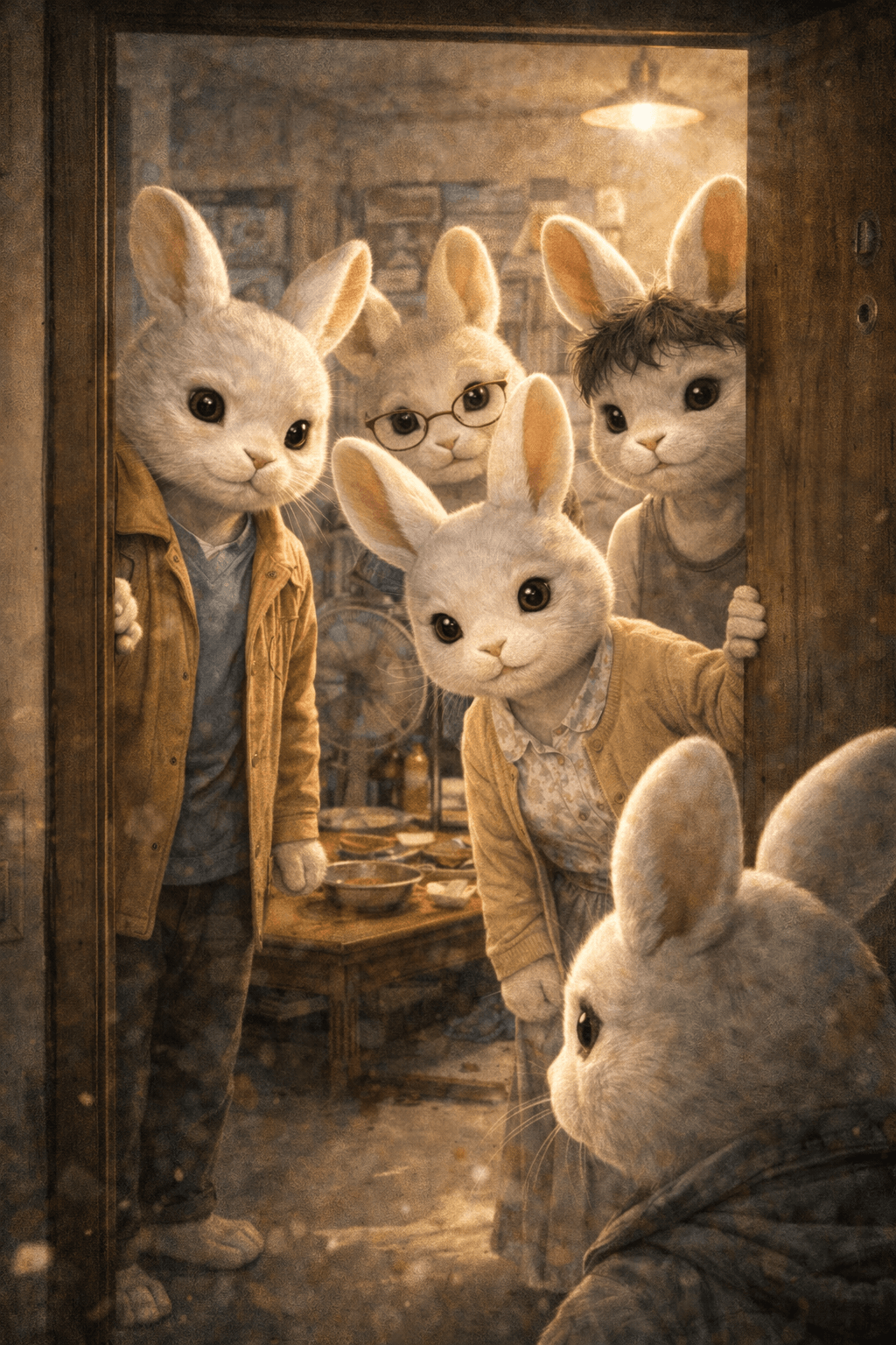 영화 윗집사람들 포스터